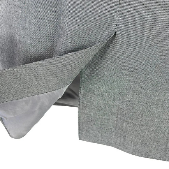 CHAPS Mens Gray Sport Coat Suit Jacket Blazer 42 R - Picture 5 of 8